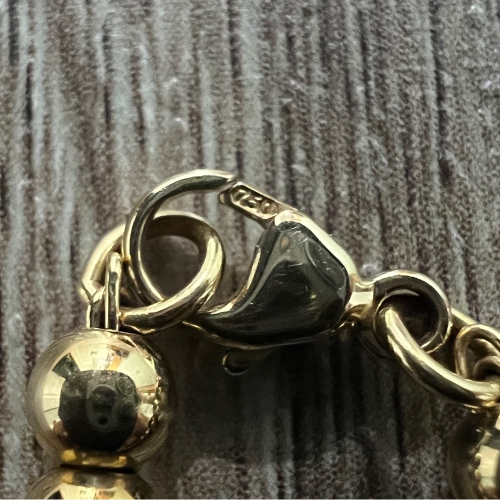 Tiffany & Co. RTT gold bead bracelet - Picture 8 of 10